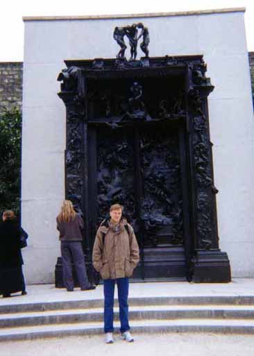 picture of guillaume at the gates of hell by rodin