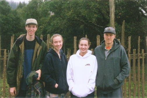 picture of darrell, roslyn, kendra & dad